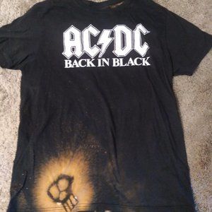 Bleach art tee - AC/DC